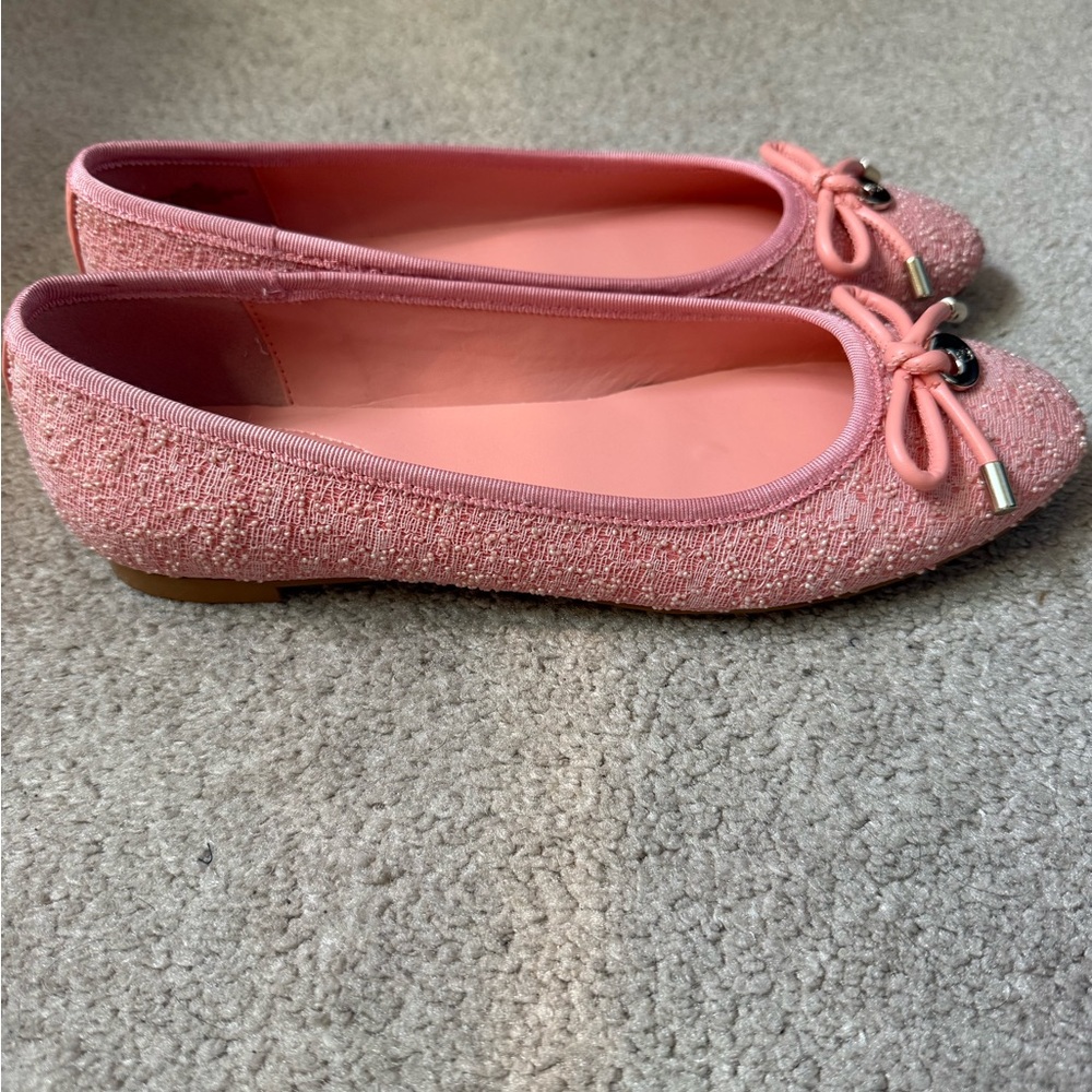 Bandolino Pink Flats with Bow Detail - Picture 5 of 7